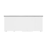 Dual-Drawer Cabinet Pet Sanctuary Contemporary Home Storage Solution