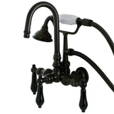 Kingston Brass Duchess Wall Mount Clawfoot Tub Faucet