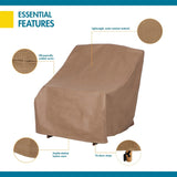 Duck Covers Essential Water-Resistant 32 Inch Patio Adirondack Chair Cover