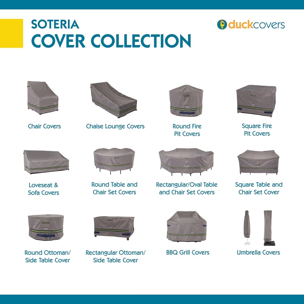 Duck Covers Soteria RainProof Patio Chaise Lounge Cover