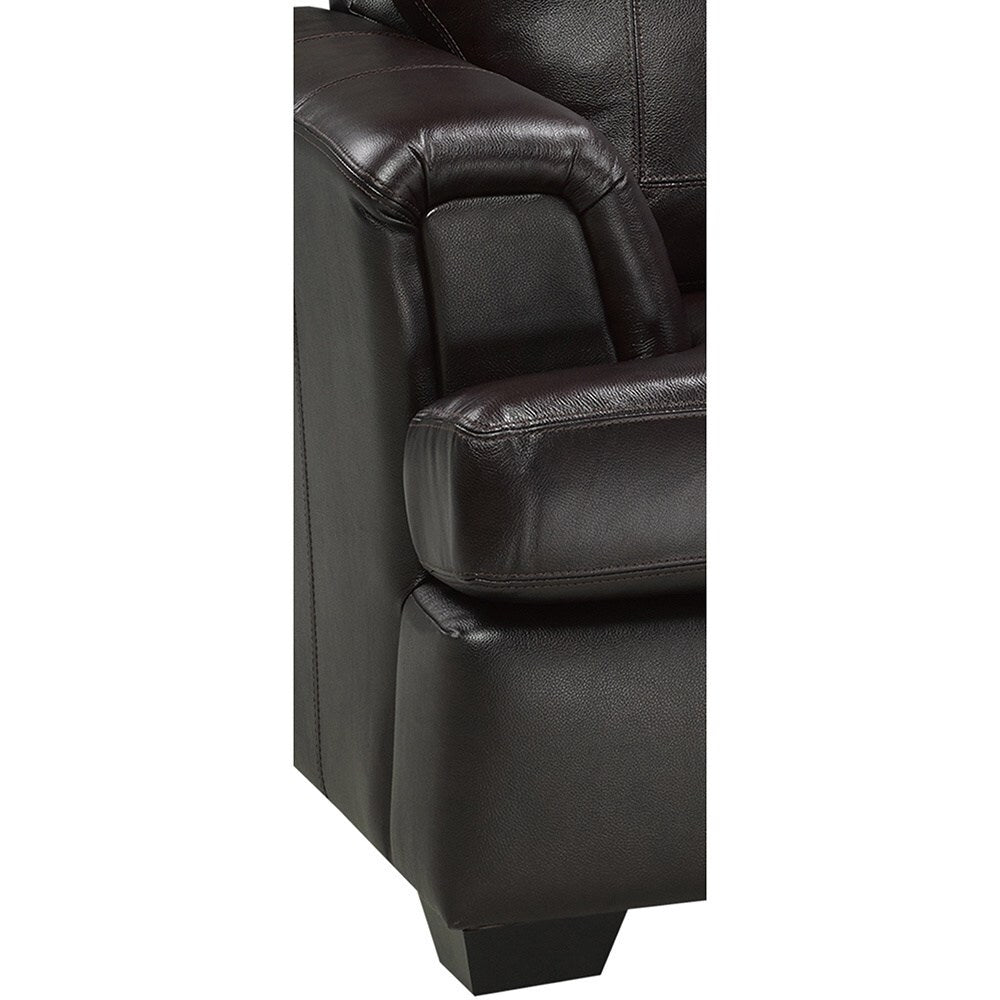 Duke Italian Leather Sofa and Two Chair Set