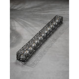 Dumi Metal 12-Glass Candle Holder Centerpiece