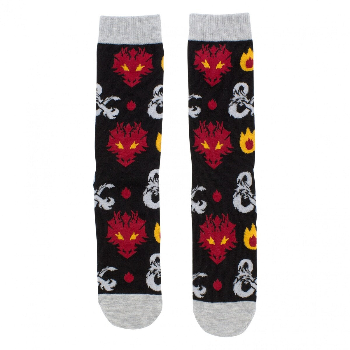 Dungeons And Dragons Assorted 6Pack Crew Socks