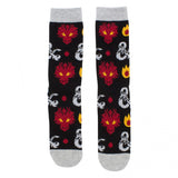 Dungeons And Dragons Assorted 6Pack Crew Socks