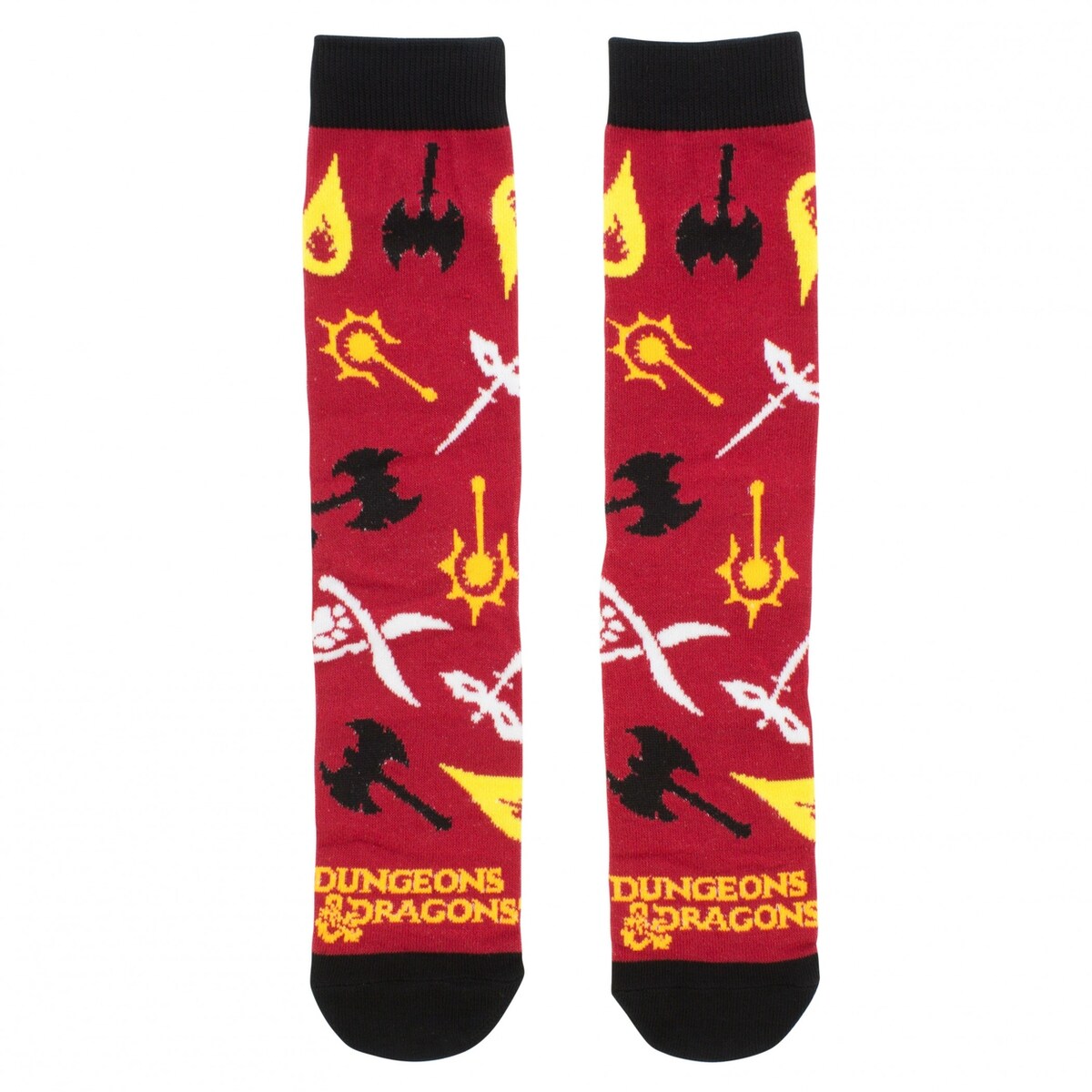 Dungeons And Dragons Assorted 6Pack Crew Socks