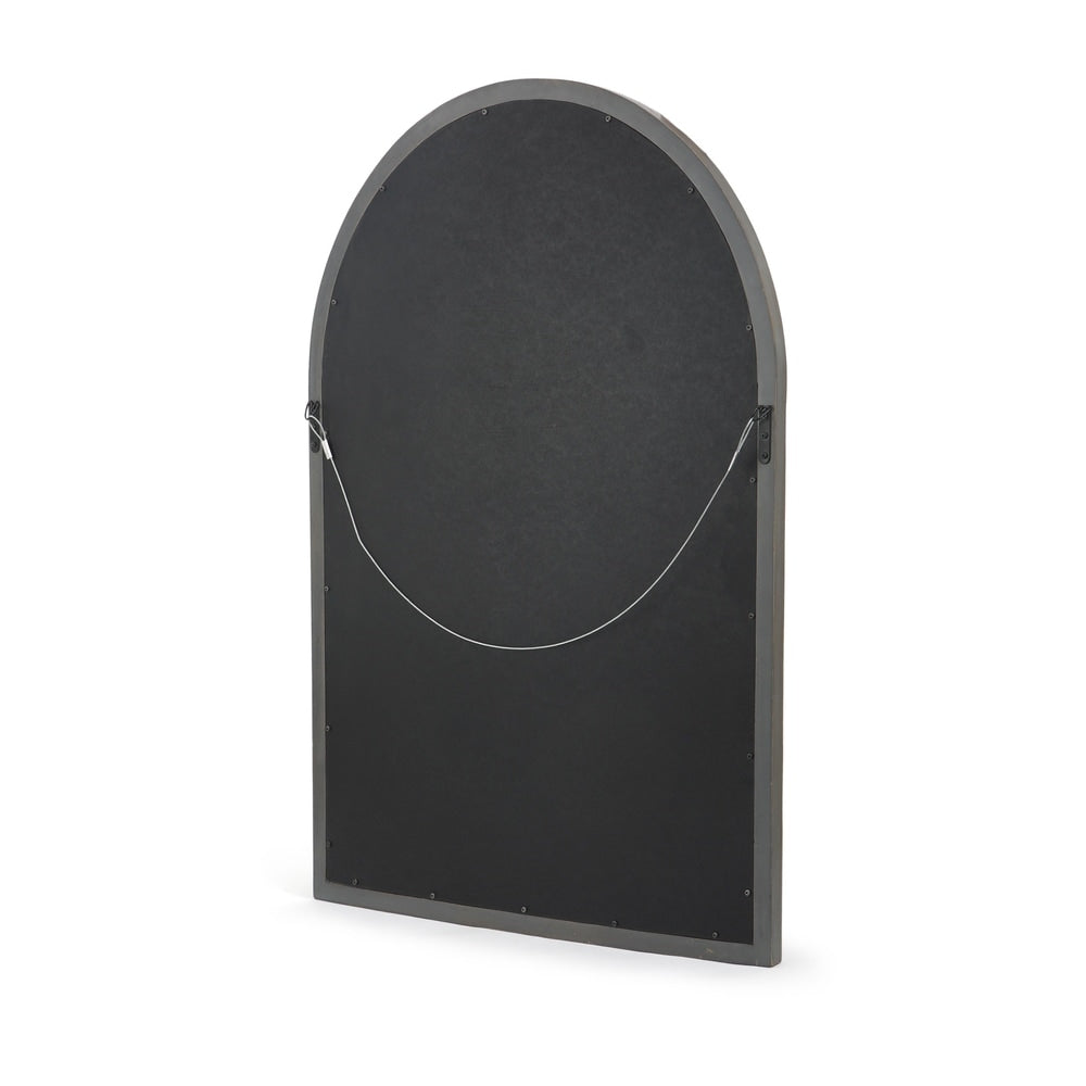 Dunlap Traditional Arched Windowpane Mirror by Christopher Knight Home - 31.00" W x 1.25" L x 44.00" H