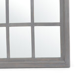 Dunlap Traditional Arched Windowpane Mirror by Christopher Knight Home - 31.00" W x 1.25" L x 44.00" H