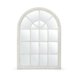 Dunlap Traditional Arched Windowpane Mirror by Christopher Knight Home - 31.00" W x 1.25" L x 44.00" H