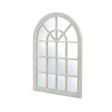 Dunlap Traditional Arched Windowpane Mirror by Christopher Knight Home - 31.00" W x 1.25" L x 44.00" H