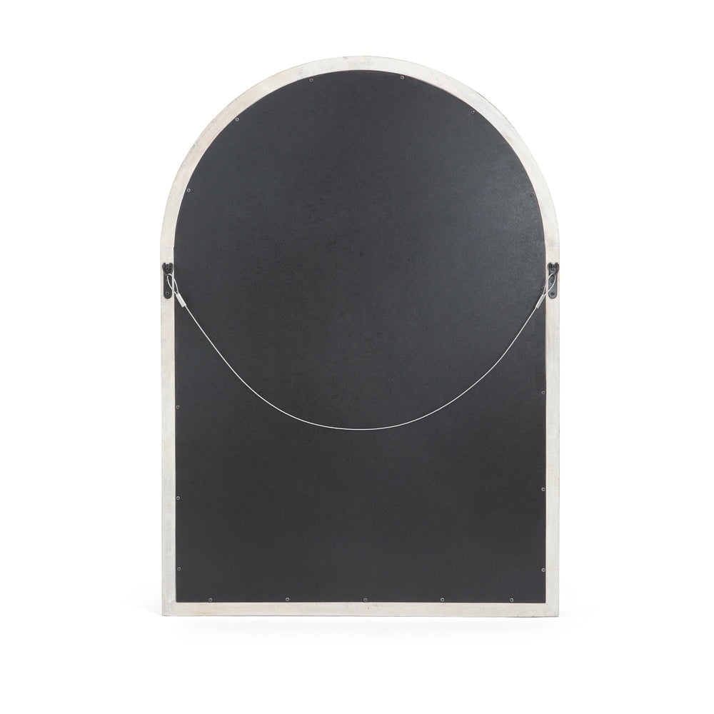 Dunlap Traditional Arched Windowpane Mirror by Christopher Knight Home - 31.00" W x 1.25" L x 44.00" H