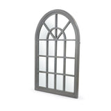 Dunlap Traditional Arched Windowpane Mirror by Christopher Knight Home - 31.00" W x 1.25" L x 44.00" H