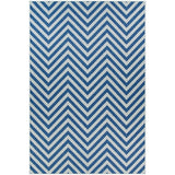 Duplicity Harbour Blue & Gray Indoor/Outdoor Area Rug