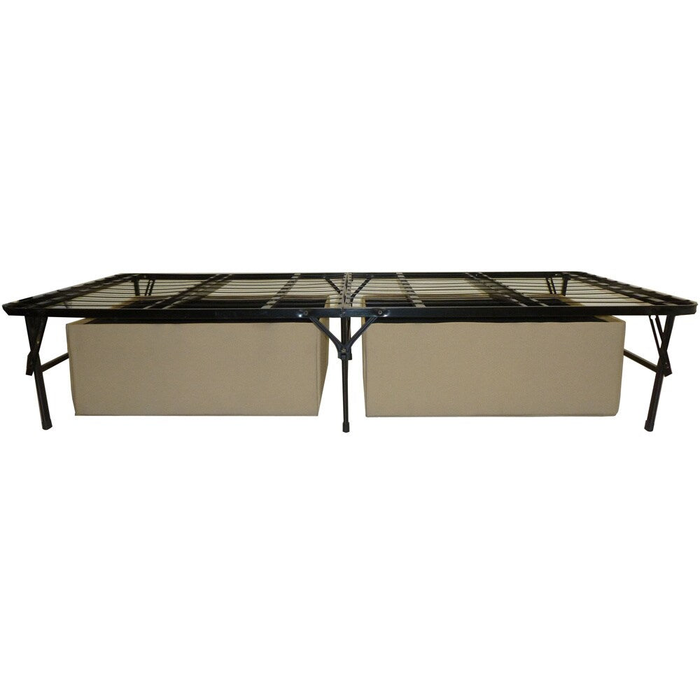 DuraBed Twin Foundation and Frame-in-One Mattress Support Bed Frame