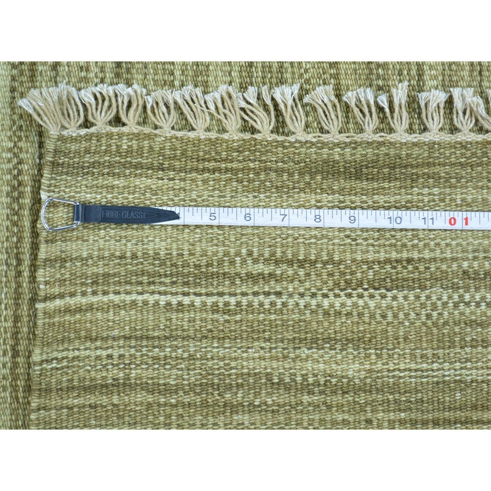 Pure Wool Durie Kilim Flatweave Hand-woven Rug (5'1 x 8'2)