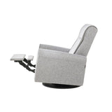 Dutailier Nolita Upholstered Pebble Grey Glider-Recliner