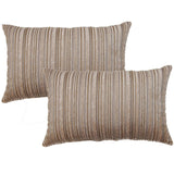Dutton Taupe Decorative Throw Pillow (Set of 2)