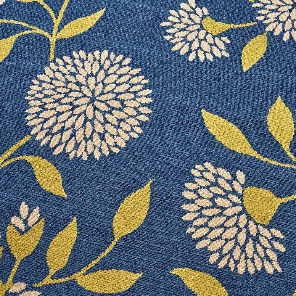 Dvorah Indoor Floral Area Rug by Christopher Knight Home - 5'3 X 7'6