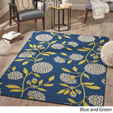 Dvorah Indoor Floral Area Rug by Christopher Knight Home - 5'3 X 7'6