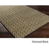 Hand-knotted Cochran Viscose Area Rug - 4' x 6' - 4' x 6'