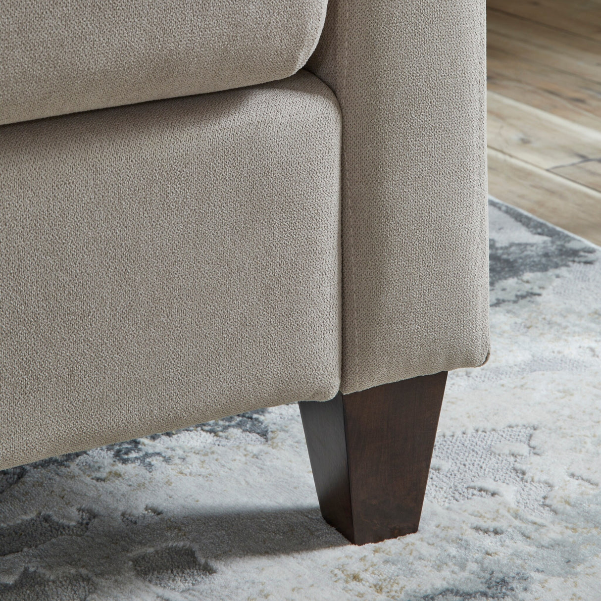 Dylan Tan Fabric Sofa - 68" x 32" x 32"