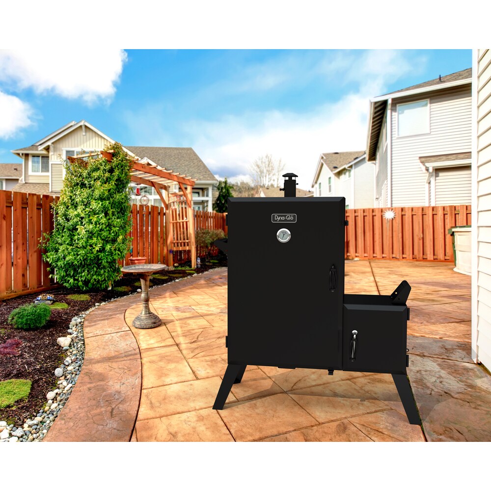 Dyna-Glo DGO1890BDC-D Wide Body Vertical Offset Charcoal Smoker
