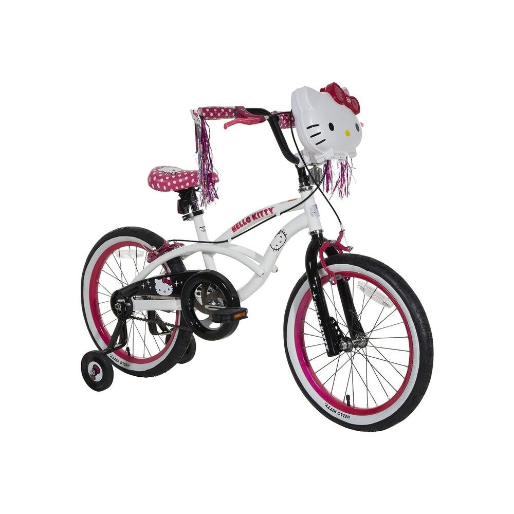 Dynacraft Hello Kitty 18-inch Bike - White