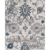 Dynamic Rugs Astoria Cream/Blue Polyester & Polypropylene Area Rug