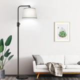 【Upgraded】 Dimmable Floor Lamp,1000 Lumens LED Edison Bulb Included,Arc Floor Lamps for Living Room Modern Standing Lamp