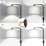 【Upgraded】 Dimmable Floor Lamp,1000 Lumens LED Edison Bulb Included,Arc Floor Lamps for Living Room Modern Standing Lamp