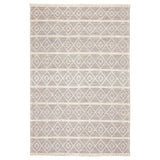 ECARPETGALLERY Braid weave Sienna Taupe Wool Rug - 6'0 x 9'1