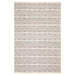 ECARPETGALLERY Braid weave Sienna Taupe Wool Rug - 6'0 x 9'1