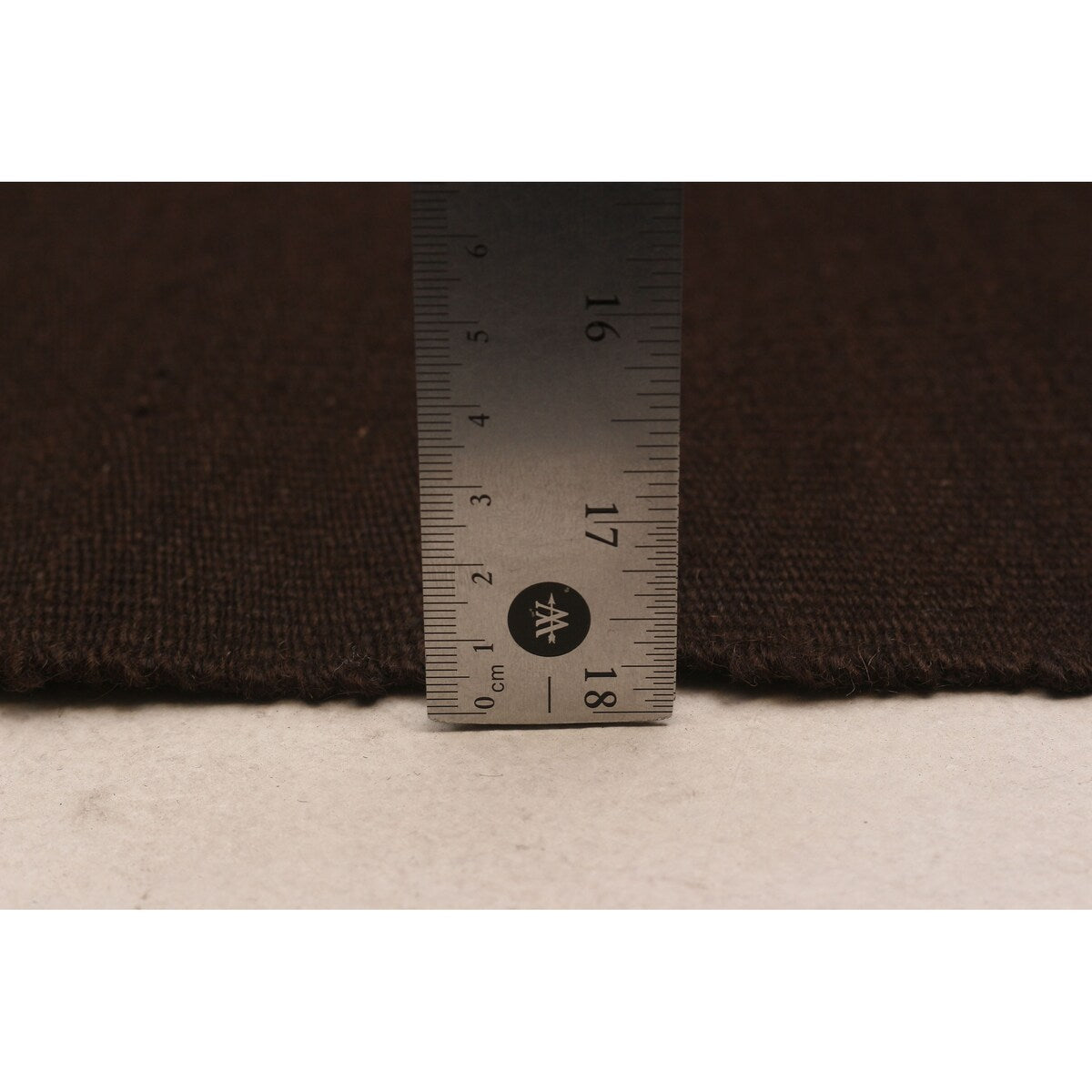 ECARPETGALLERY Flat-Weave Boho Brown Wool Kilim - 8'4 x 9'10