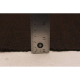 ECARPETGALLERY Flat-Weave Boho Brown Wool Kilim - 8'4 x 9'10