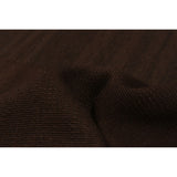 ECARPETGALLERY Flat-Weave Boho Brown Wool Kilim - 8'4 x 9'10