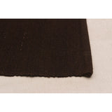 ECARPETGALLERY Flat-Weave Boho Brown Wool Kilim - 8'4 x 9'10