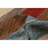 ECARPETGALLERY Flat-Weave Boho Multi Color Wool Kilim - 9'9 x 13'3