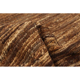 ECARPETGALLERY Flat-Weave Natural Brown Wool Tapestry Kilim - 6'4 x 8'2