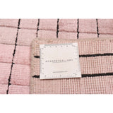 ECARPETGALLERY Hand Loomed Elysian Pink Viscose Rug - 6'7 x 9'5
