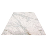 ECARPETGALLERY Hand-knotted Alma White Wool Rug - 8'10 x 11'10