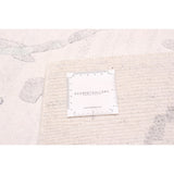 ECARPETGALLERY Hand-knotted Alma White Wool Rug - 8'10 x 11'10