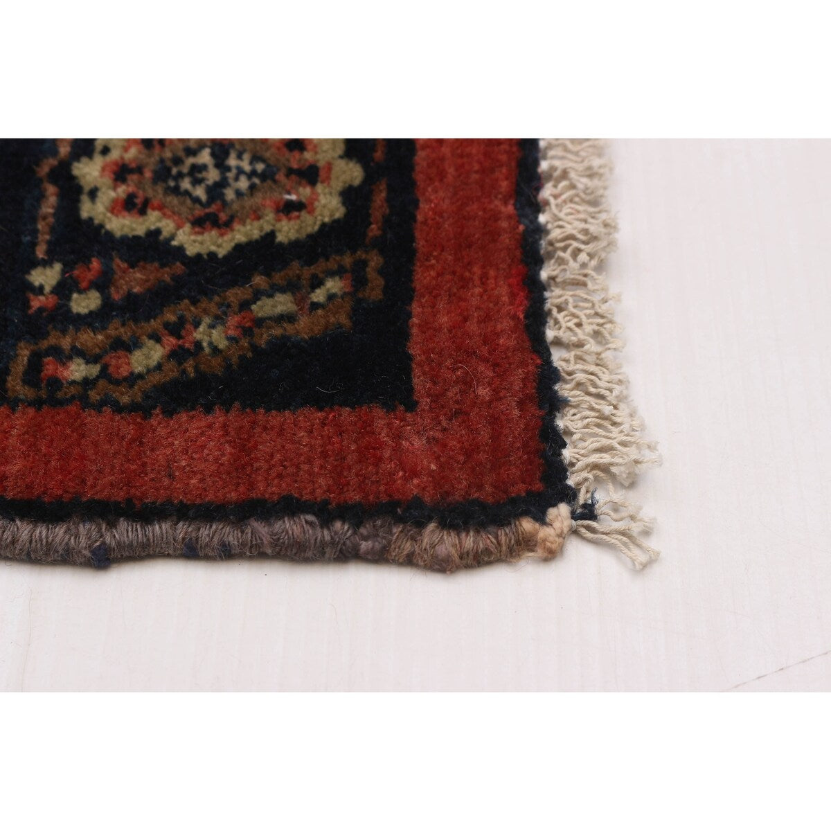 ECARPETGALLERY Hand-knotted Andelz Brown, Red Wool Rug - 4'3 x 7'0