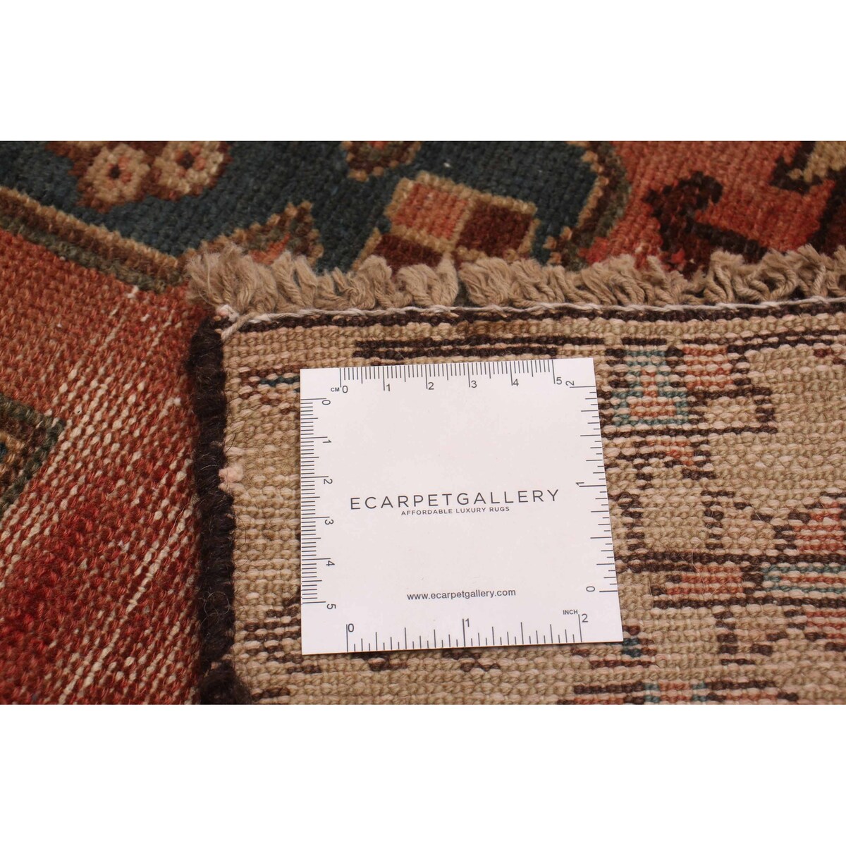 ECARPETGALLERY Hand-knotted Andelz Copper Wool Rug - 3'11 x 6'1