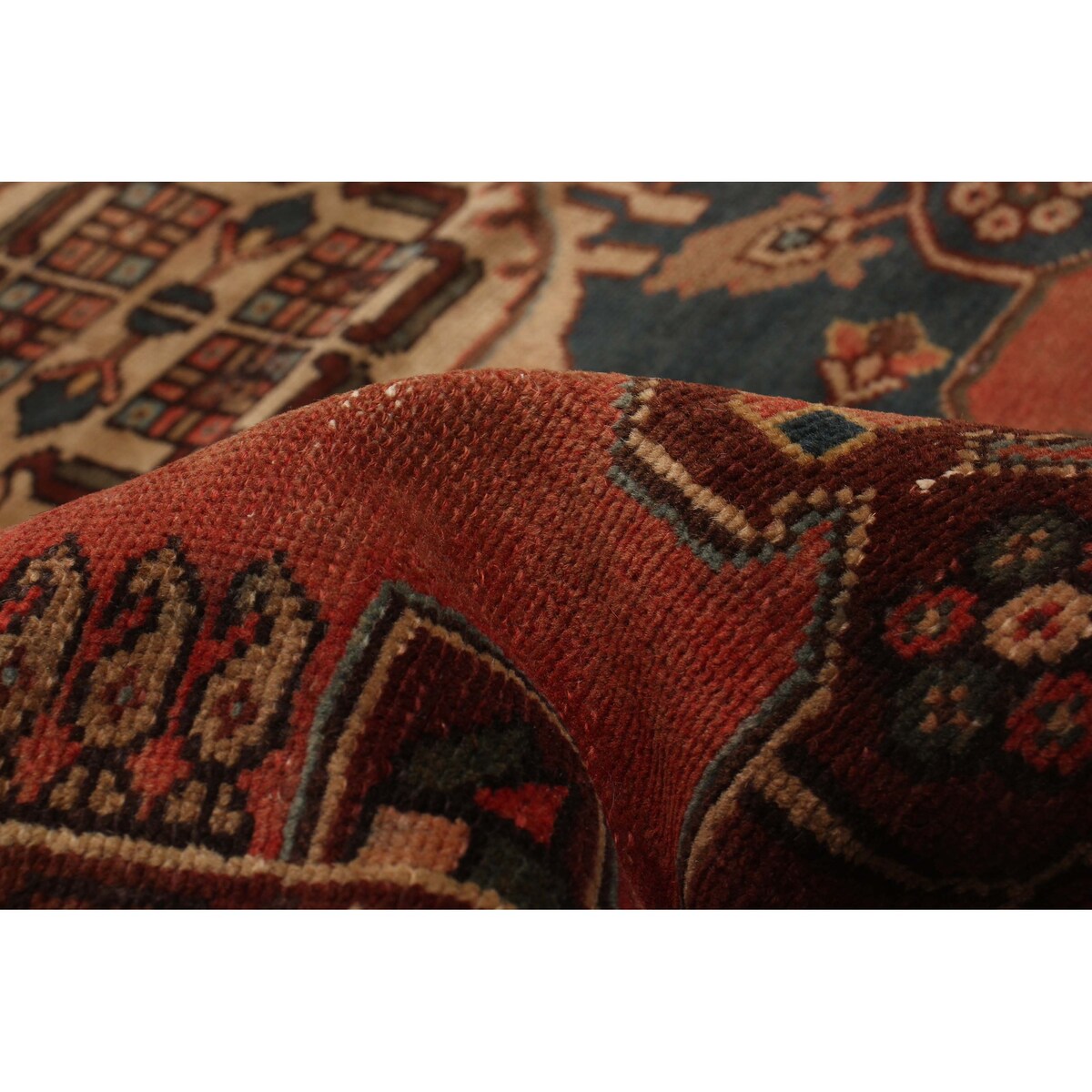 ECARPETGALLERY Hand-knotted Andelz Copper Wool Rug - 3'11 x 6'1