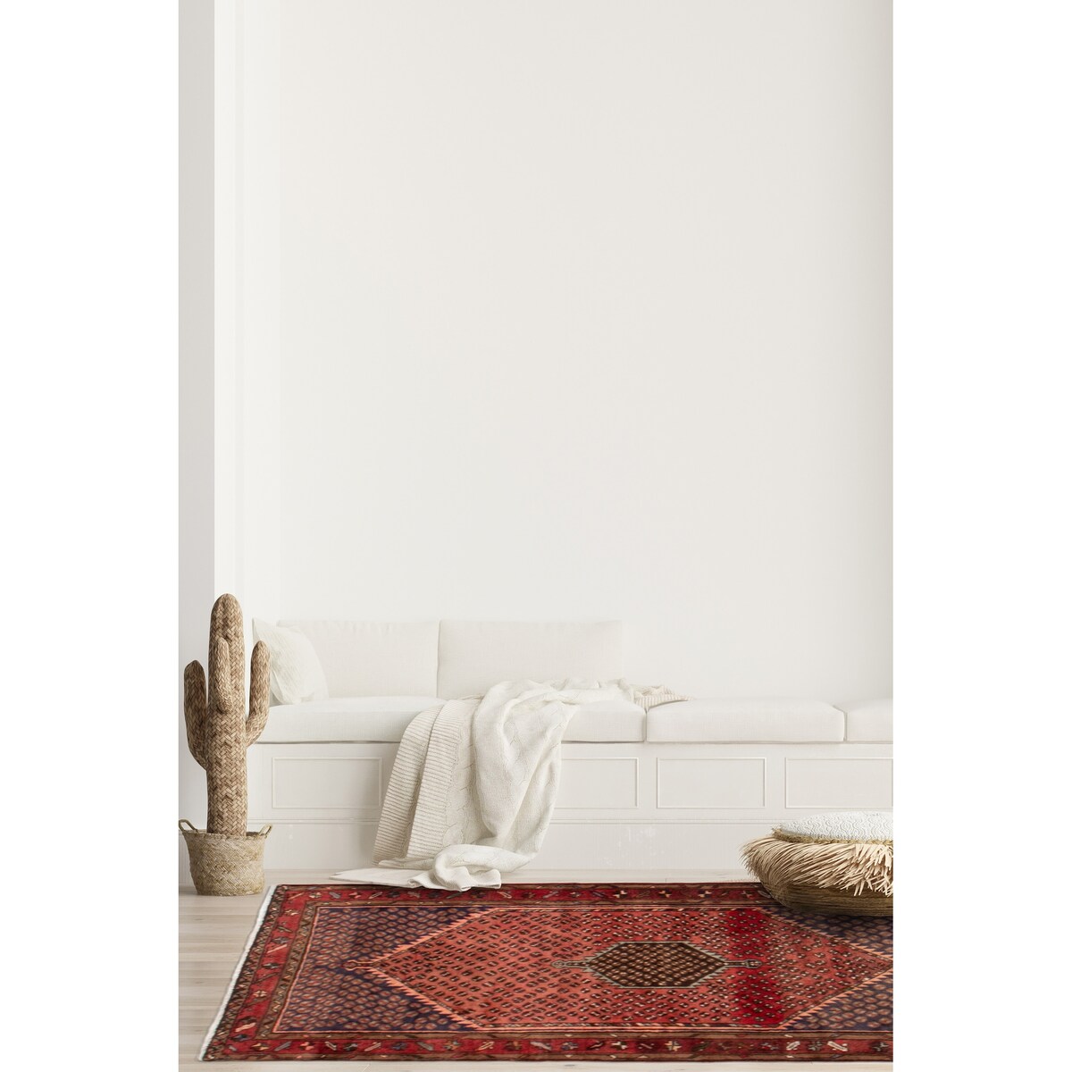 ECARPETGALLERY Hand-knotted Andelz Copper Wool Rug - 3'3 x 4'11