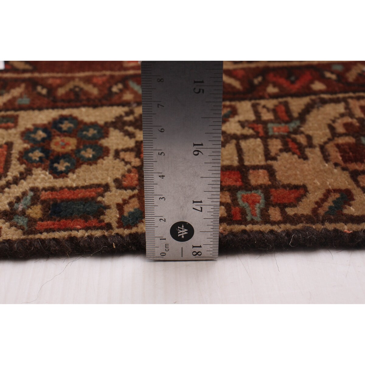 ECARPETGALLERY Hand-knotted Andelz Copper Wool Rug - 3'11 x 6'1