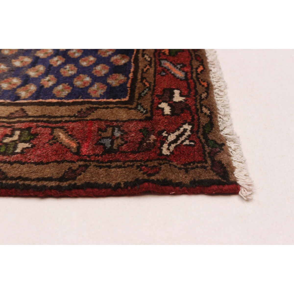 ECARPETGALLERY Hand-knotted Andelz Copper Wool Rug - 3'3 x 4'11