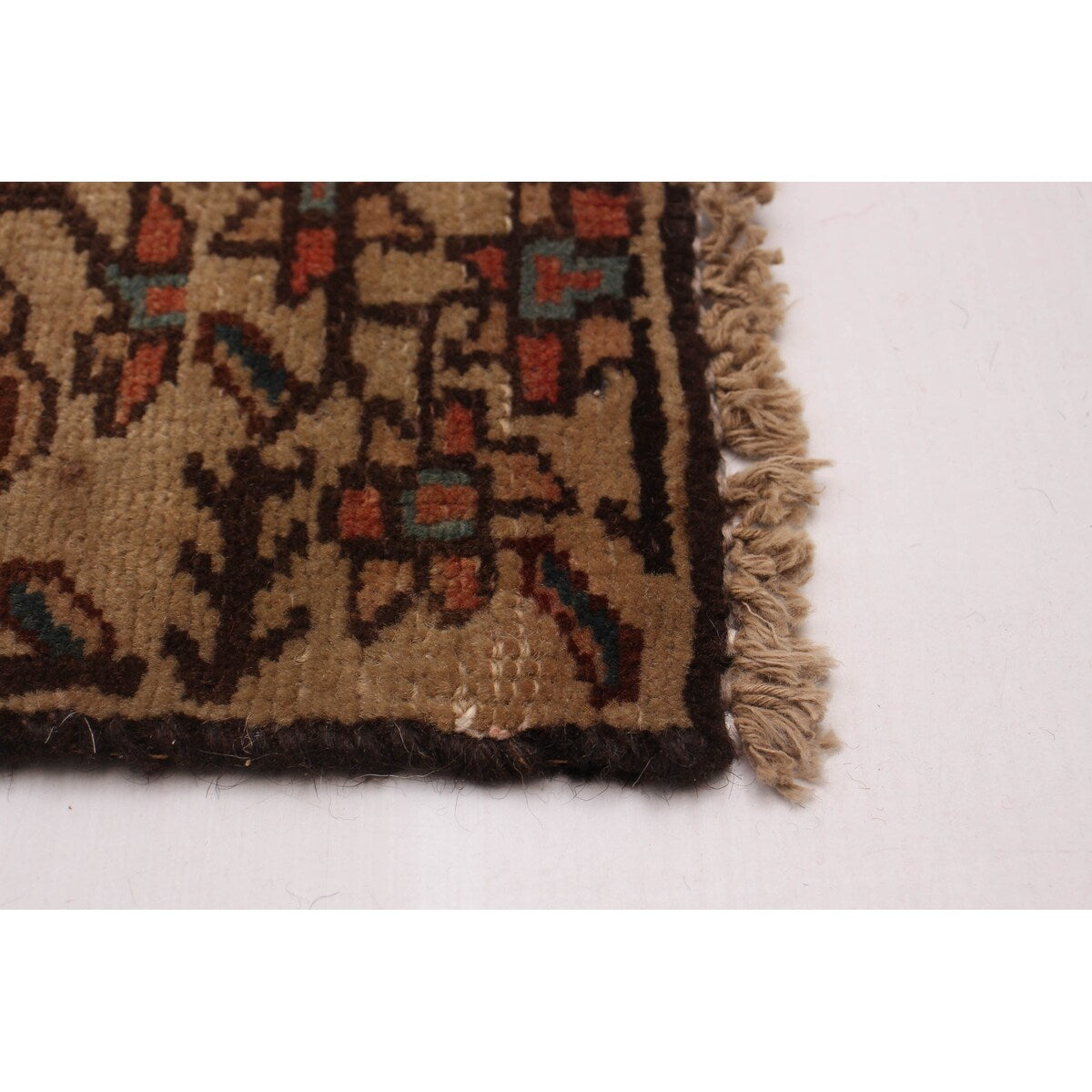 ECARPETGALLERY Hand-knotted Andelz Copper Wool Rug - 3'11 x 6'1