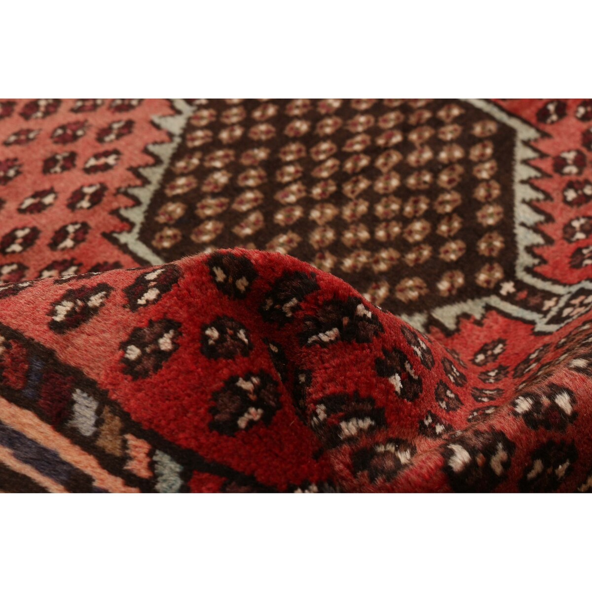 ECARPETGALLERY Hand-knotted Andelz Copper Wool Rug - 3'3 x 4'11