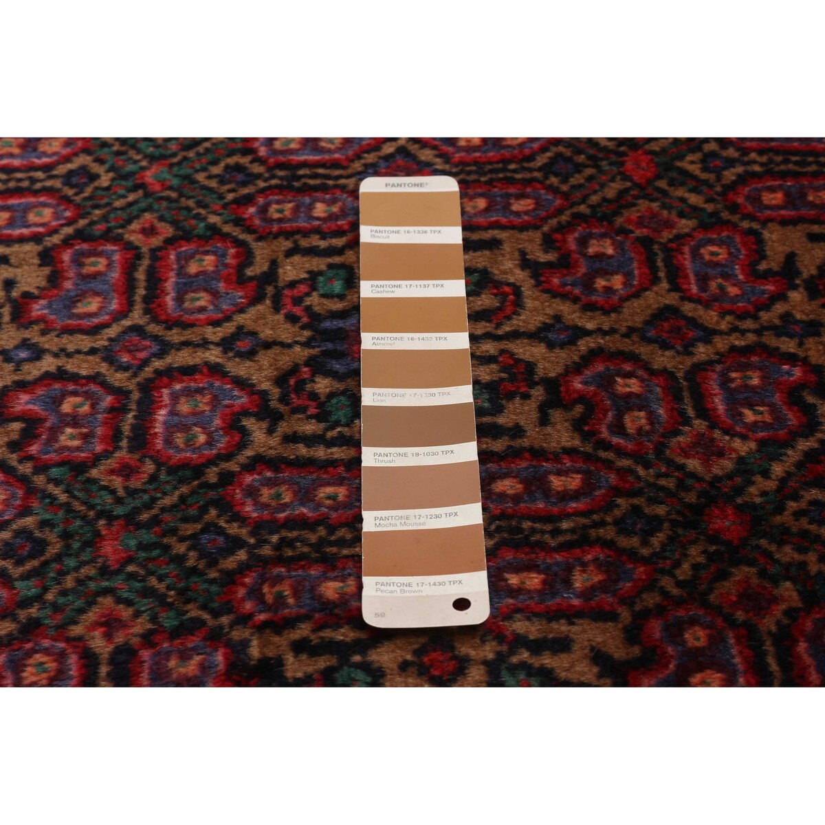 ECARPETGALLERY Hand-knotted Andelz Light Brown, Red Wool Rug - 2'7 x 9'9