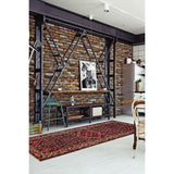 ECARPETGALLERY Hand-knotted Andelz Navy Wool Rug - 3'7 x 9'10